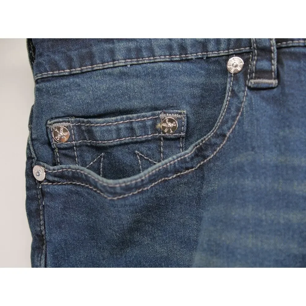 True Religion Rocco‎ No Flap Relaxed Skinny Jeans 40 Stretch $149 GGJD LAST CALL